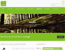 Tablet Screenshot of mida-x.com